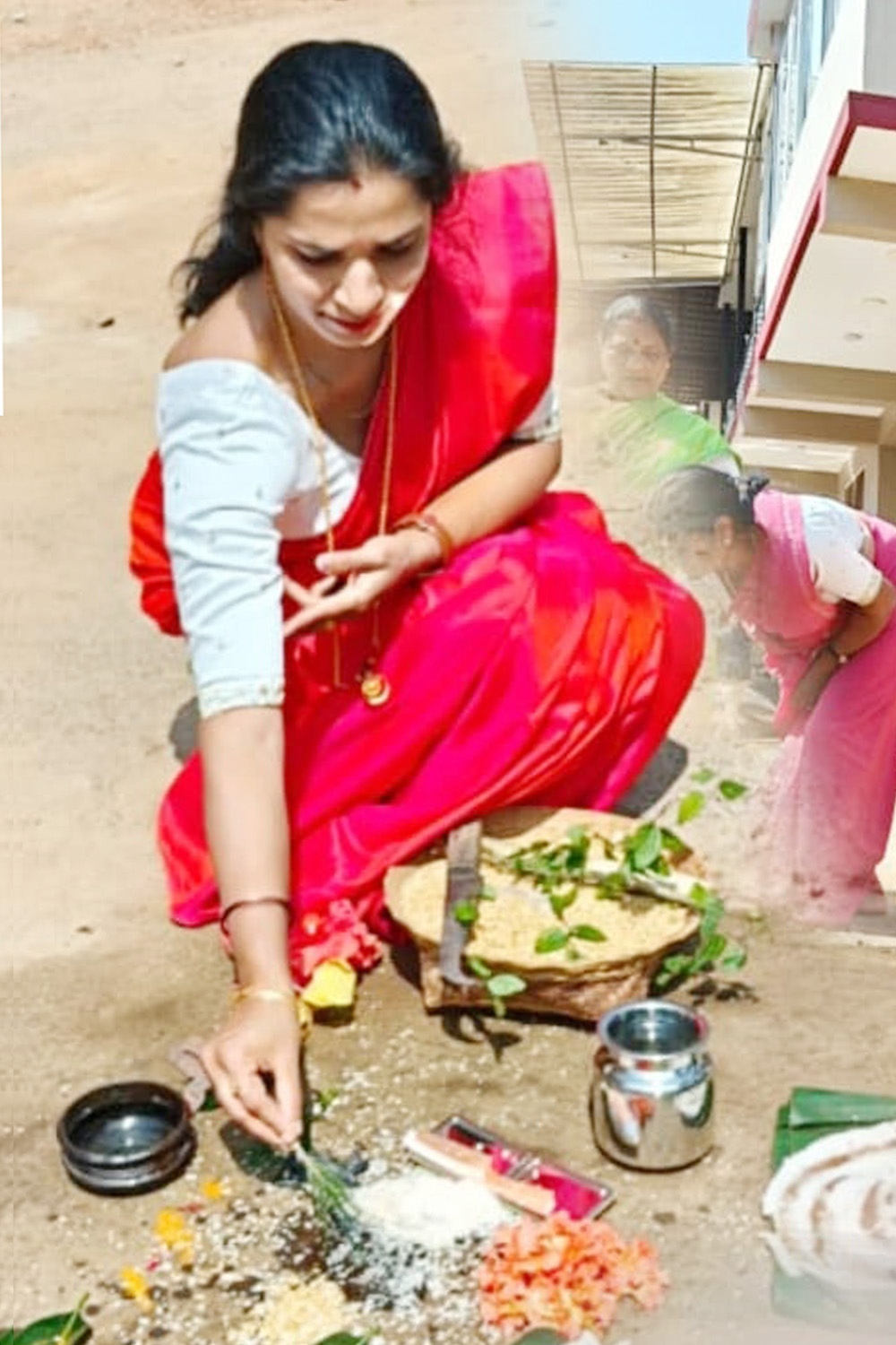 ಕೆಡ್ಡಸ ಹಬ್ಬದಲ್ಲಿ ಒಕ್ಕೂಟದ ಸದಸ್ಯರು ಭೂಮಿತಾಯಿಗೆ ನಮಿಸಿದರು