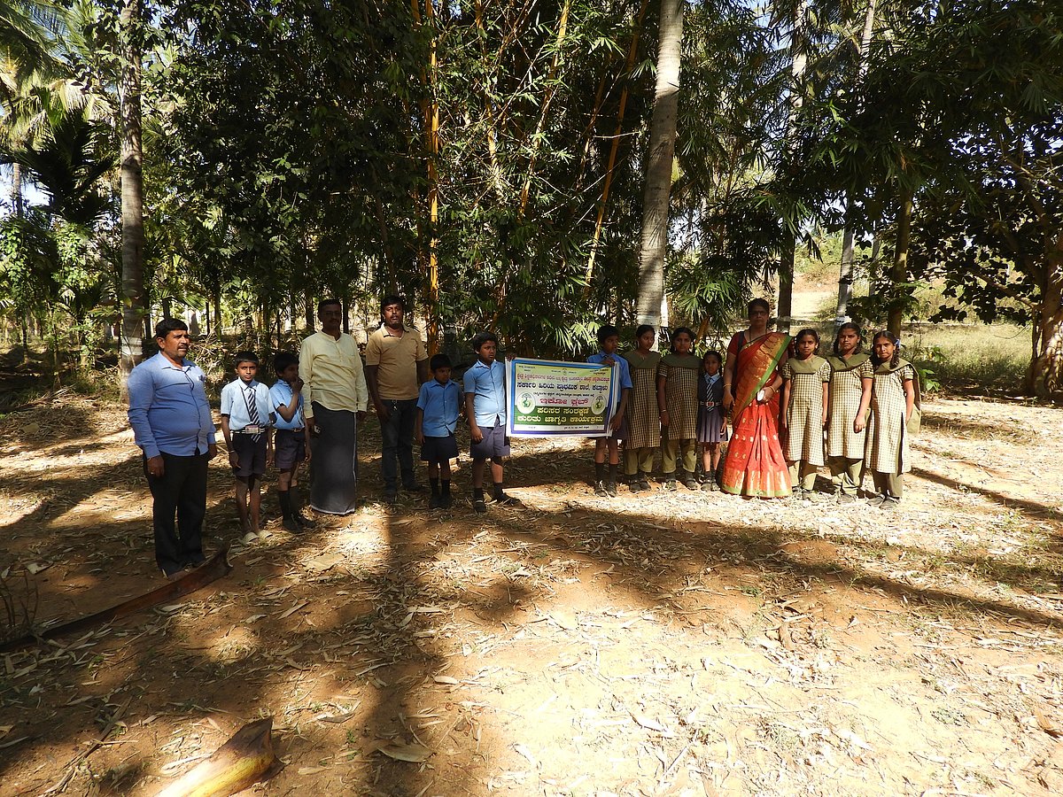 ಶ್ರವಣಬೆಳಗೊಳ | ಮಯೂರ ವನಕ್ಕೆ ಭೇಟಿ ನೀಡಿದ ಇಕೊ ಕ್ಲಬ್ ವಿದ್ಯಾರ್ಥಿಗಳು