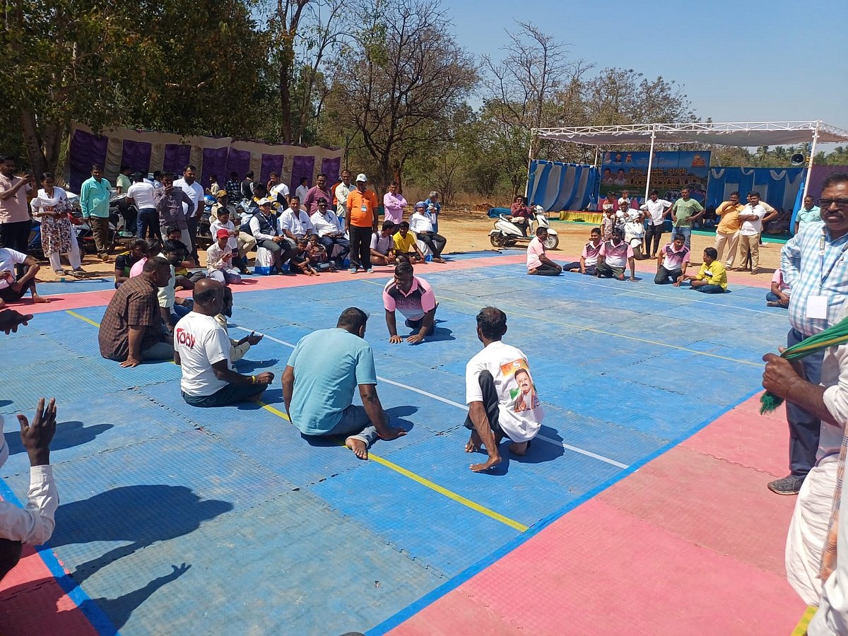 ಅಂಗವಿಕಲರ ಸಿಟ್ಟಿಂಗ್ ಕಬಡ್ಡಿ: ಬೆಳಗಾವಿ ತಂಡ ವಿನ್ನರ್, ಹರಪನಹಳ್ಳಿ ತಂಡ ರನ್ನರ್