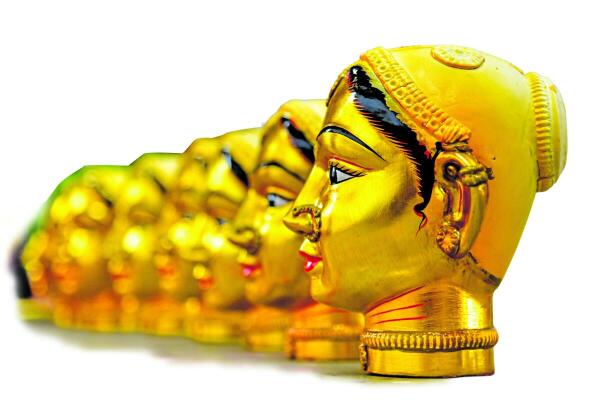 ಕಿನ್ನಾಳ ಕಲೆಯಲ್ಲಿ ಗೌರಿಮುಖ