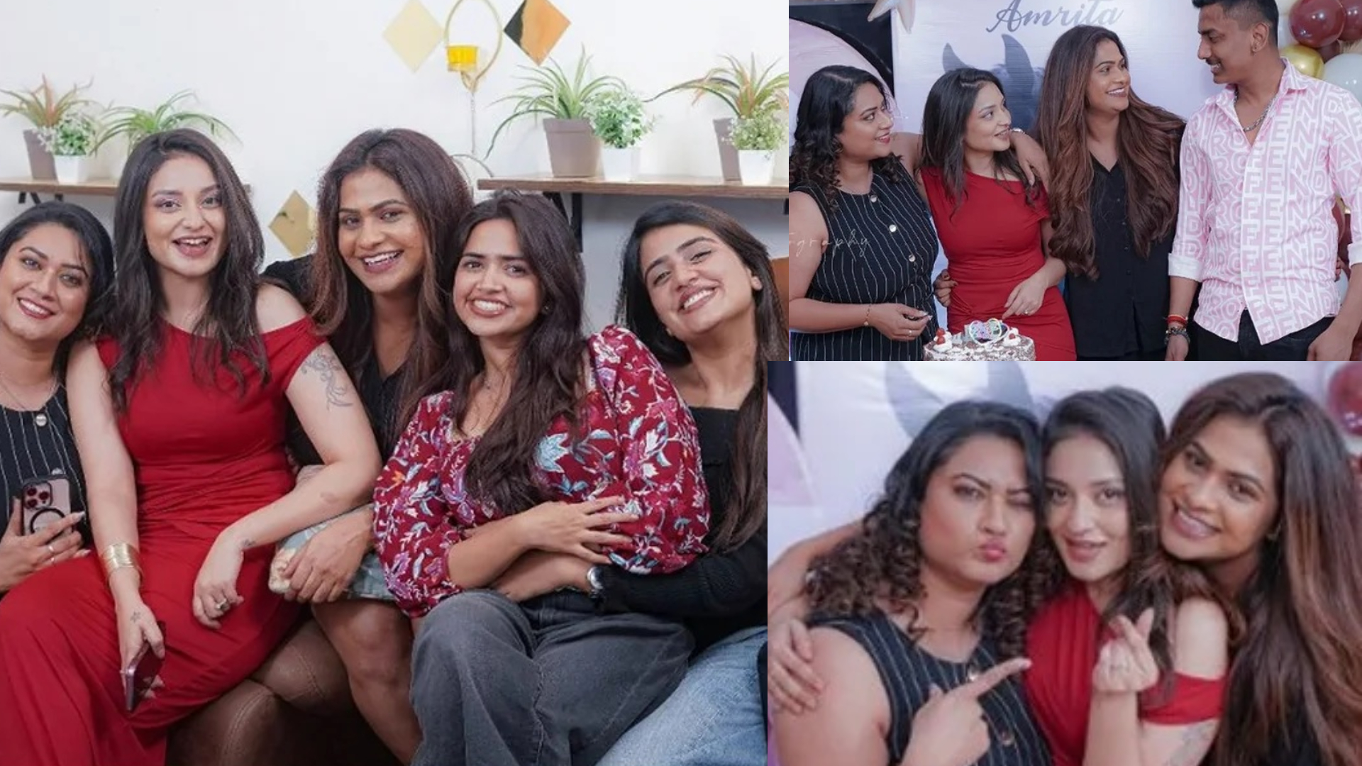 ಸ್ನೇಹಿತರೊಂದಿಗೆ ಅಮ್ರಿಟಾ