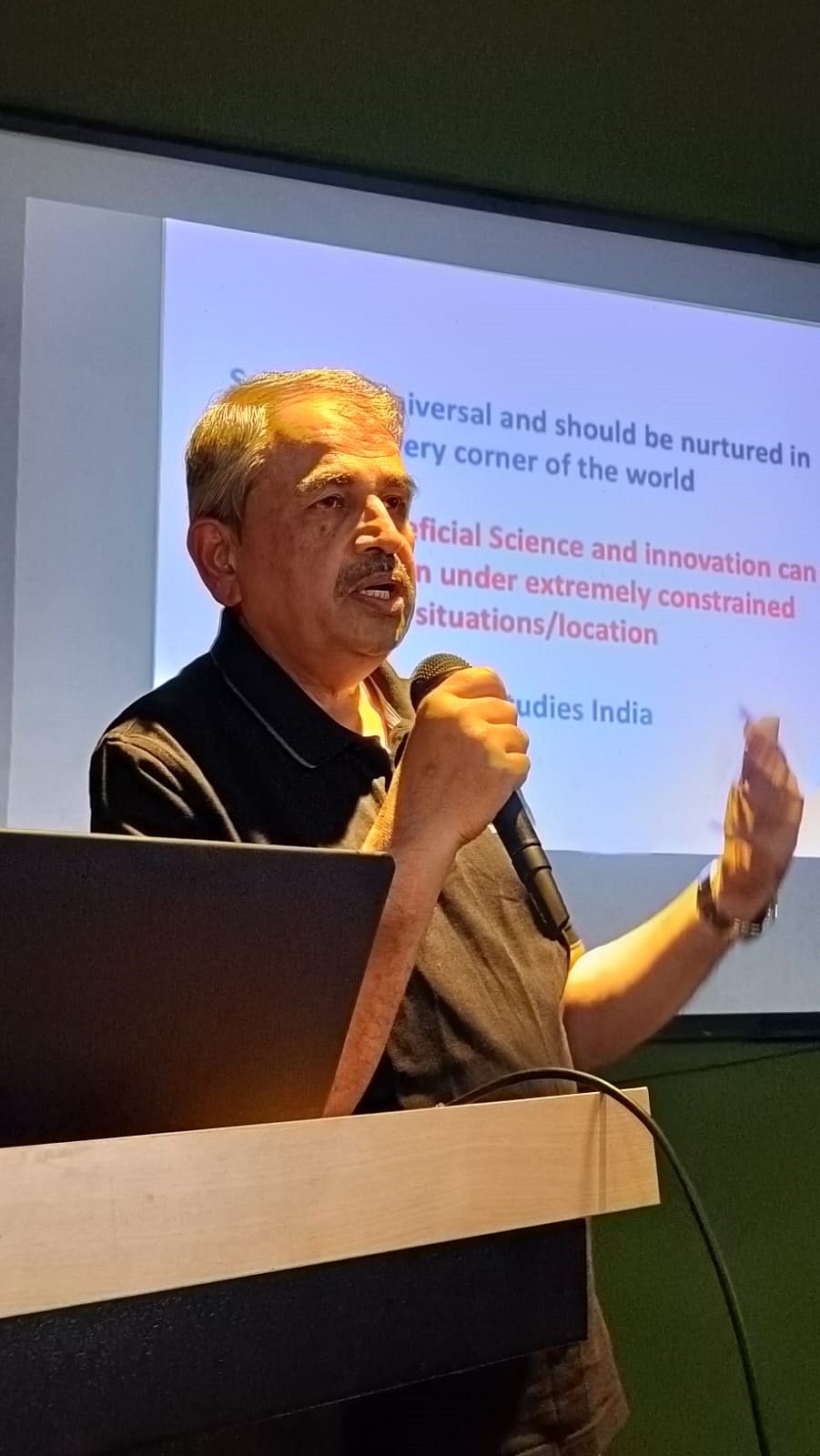 ಸಣ್ಣ ಆವಿಷ್ಕಾರವೂ ಸ್ವಾವಲಂಬನೆಗೆ ಪೂರಕ: ಜೀವವಿಜ್ಞಾನ ಕೇಂದ್ರದ ನಿರ್ದೇಶಕ ಶಶಿಧರ