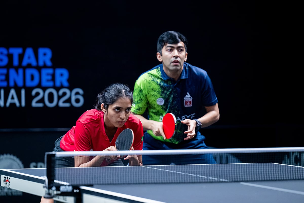 ಟೇಬಲ್‌ ಟೆನಿಸ್‌: ಹರ್ಮೀತ್‌–ಯಶಸ್ವಿನಿ ಜೋಡಿ ಫೈನಲ್‌ಗೆ