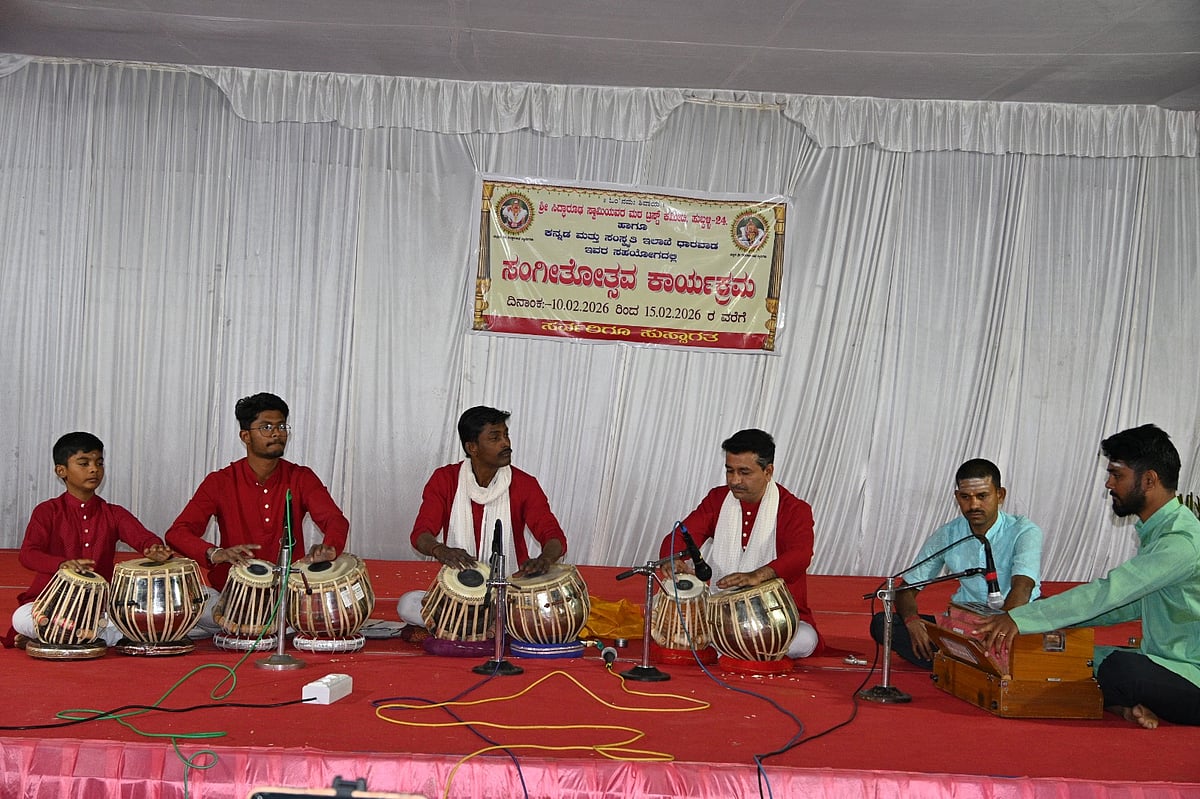 ಹುಬ್ಬಳ್ಳಿಯ ಸಿದ್ಧಾರೂಢ ಮಠದಲ್ಲಿ ಸಂಗೀತ, ಭಕ್ತಿಗೀತೆಗಳ ಸಂಭ್ರಮ 