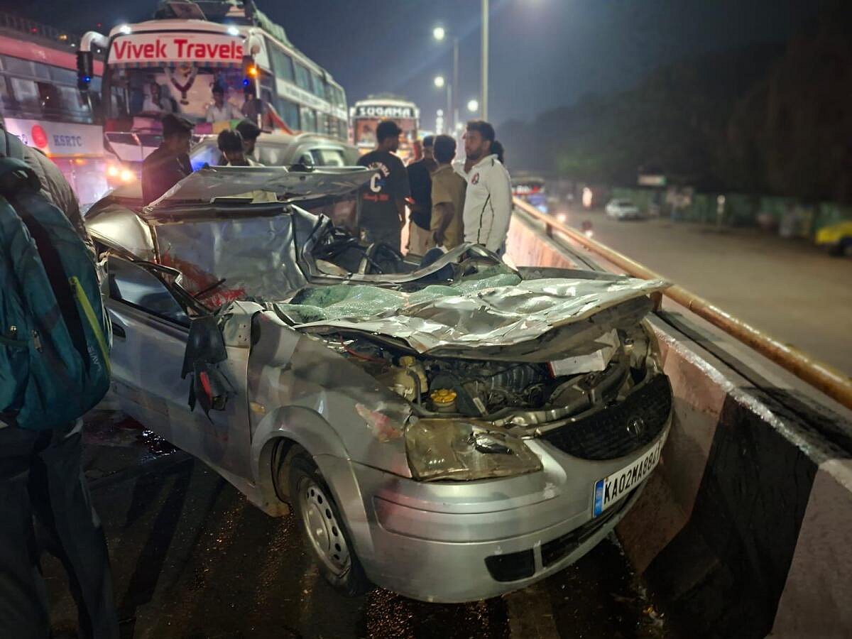 ತುಮಕೂರು-ಬೆಂಗಳೂರು ಹೆದ್ದಾರಿ ಅಪಘಾತ: ‘ಯಾವ ಮಕ್ಕಳೂ ಈ ರೀತಿ ಮಾಡಿಕೊಳ್ಳಬೇಡಿ...’