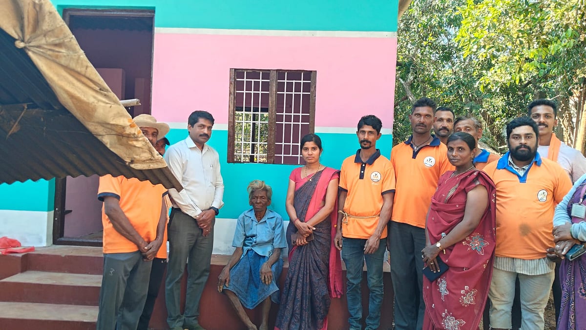 ಶಿರಸಿ | ಧರ್ಮಸ್ಥಳ  ಗ್ರಾಮಾಭಿವೃದ್ಧಿ ಯೋಜನೆ: ವೃದ್ಧೆಗೆ ಆಸರೆಯಾದ ವಾತ್ಸಲ್ಯ ಮನೆ