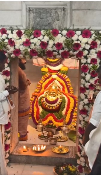 ಕೋರಗಂಡಹಳ್ಳಿಯ ಕಾಶಿ ವಿಶ್ವೇಶ್ವರಸ್ವಾಮಿಗೆ ಶಿವರಾತ್ರಿ ಅಂಗವಾಗಿ ವಿಶೇಷ ಅಲಂಕಾರ