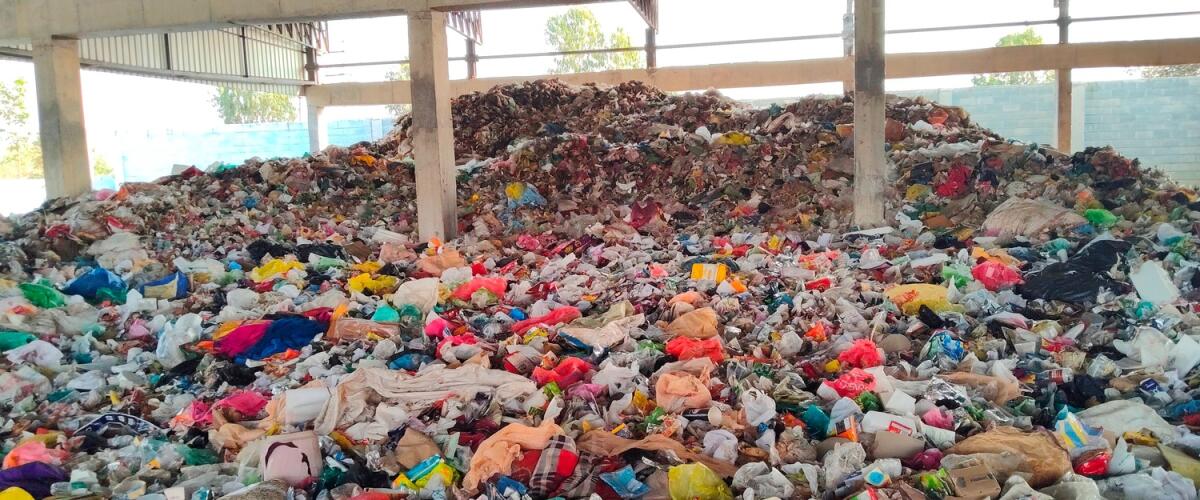 ಘನ ತ್ಯಾಜ್ಯ ವಿಲೇವಾರಿ ನಿರ್ವಾಹಣಾ ಘಟಕದಲ್ಲಿನ ತ್ಯಾಜ್ಯ 