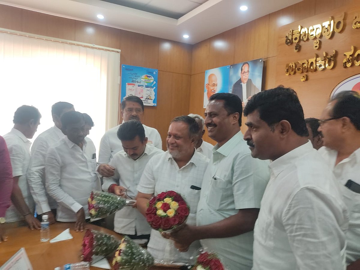 ಚಿಕ್ಕಬಳ್ಳಾಪುರ | ಮಂಜುನಾಥ ರೆಡ್ಡಿ ಚಿಮುಲ್ ಮೊದಲ ಅಧ್ಯಕ್ಷ