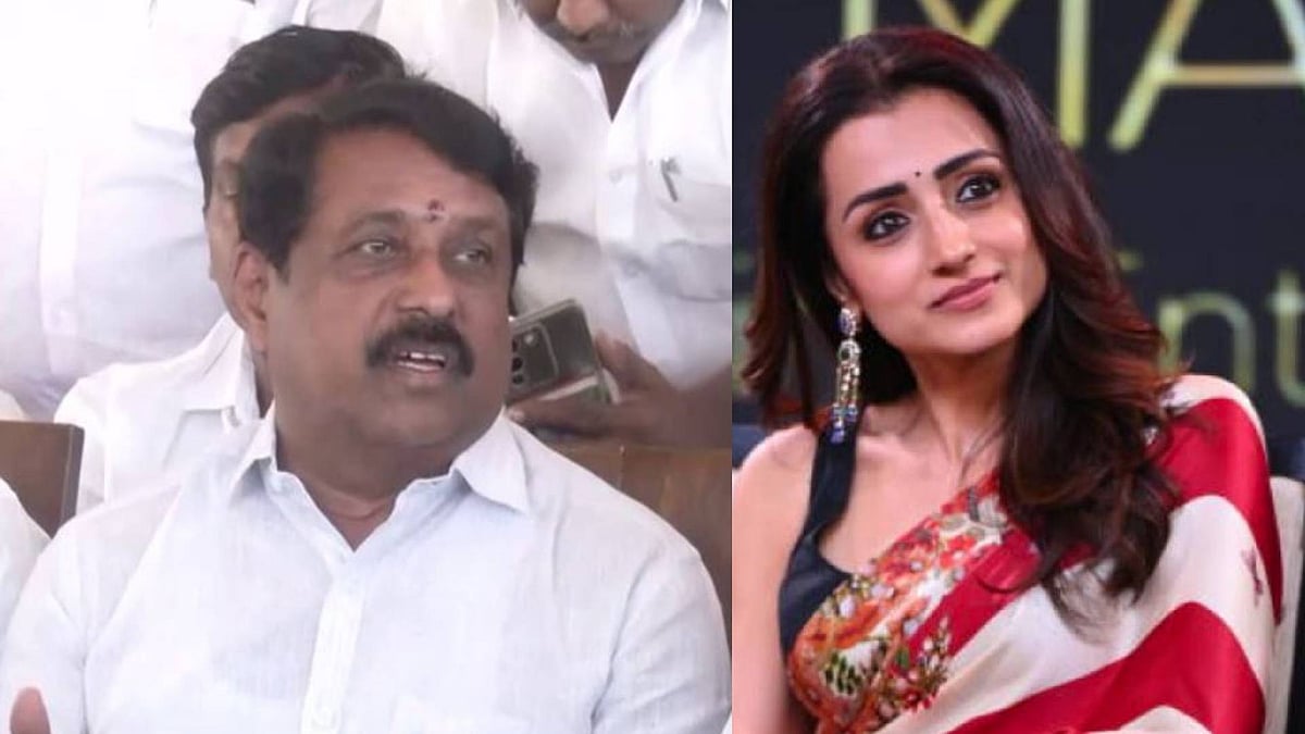 ತ್ರಿಷಾ ಗುಂಗಿನಿಂದ ವಿಜಯ್ ಹೊರಬರಬೇಕು: ಬಿಜೆಪಿ ನಾಯಕನ ಹೇಳಿಕೆಗೆ ನಟಿ ಕಿಡಿ