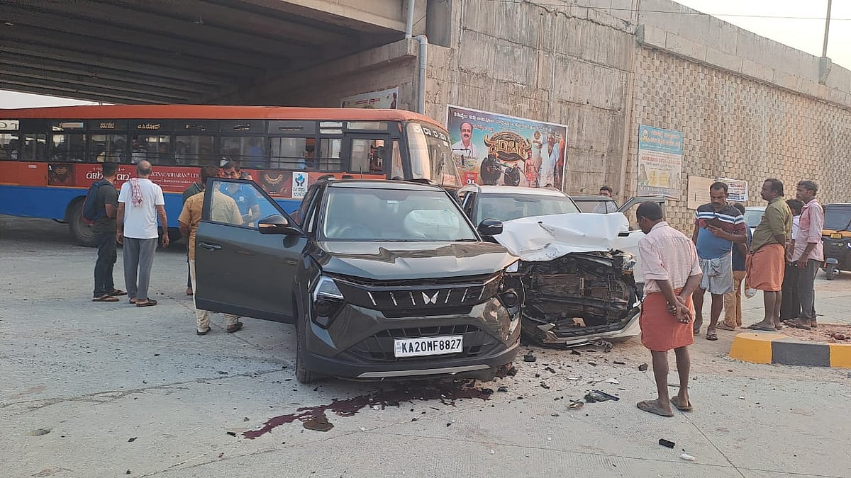 ಮಾಣಿ: ಕಾರುಗಳ ನಡುವೆ ಅಪಘಾತ 