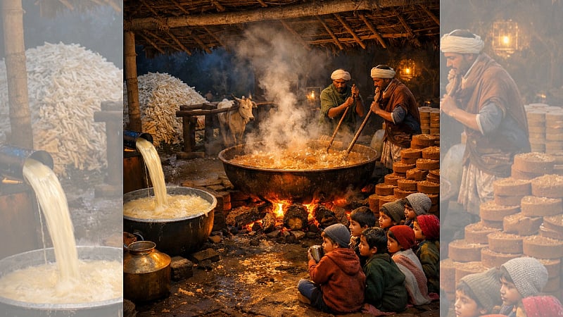 ಕಬ್ಬನರೆದು ಸಿಹಿ ಬೆಲ್ಲ ಹಂಚಿದ ಆಲೆಮನೆ ಕೊನೆ ಎಣಿಸುತ್ತಿರುವ ಹೊತ್ತಲ್ಲಿ...