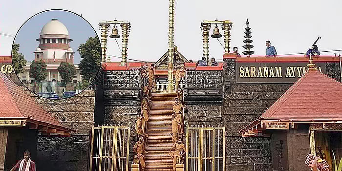 ಶಬರಿಮಲೆಗೆ ಮಹಿಳೆಯರ ಪ್ರವೇಶ: 9 ಮಂದಿ ನ್ಯಾಯಮೂರ್ತಿಗಳ ಪೀಠದಿಂದ ಅಂತಿಮ ವಿಚಾರಣೆ