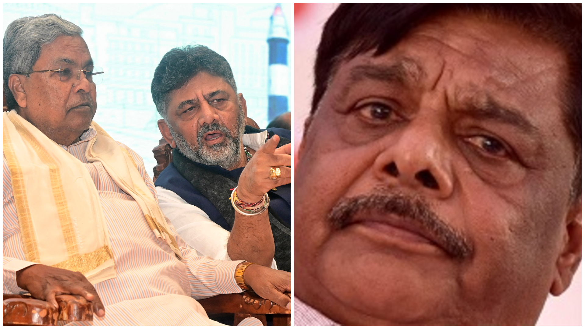 ಸಿದ್ದರಾಮಯ್ಯ, ಡಿಕೆಶಿ, ಮಹದೇವಪ್ಪ