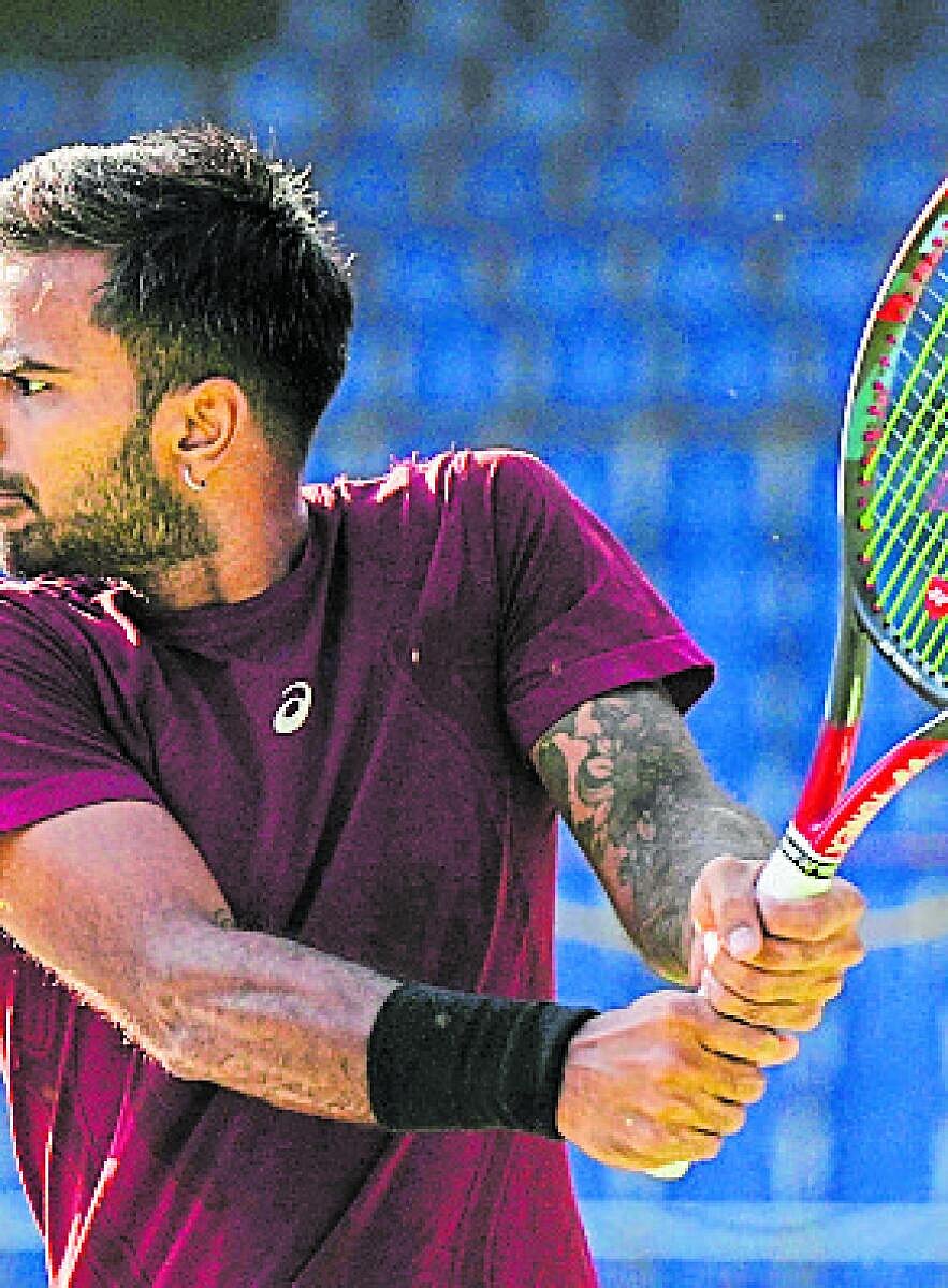 ದೆಹಲಿ ಓಪನ್‌: ನಾಗಲ್‌ ಶುಭಾರಂಭ