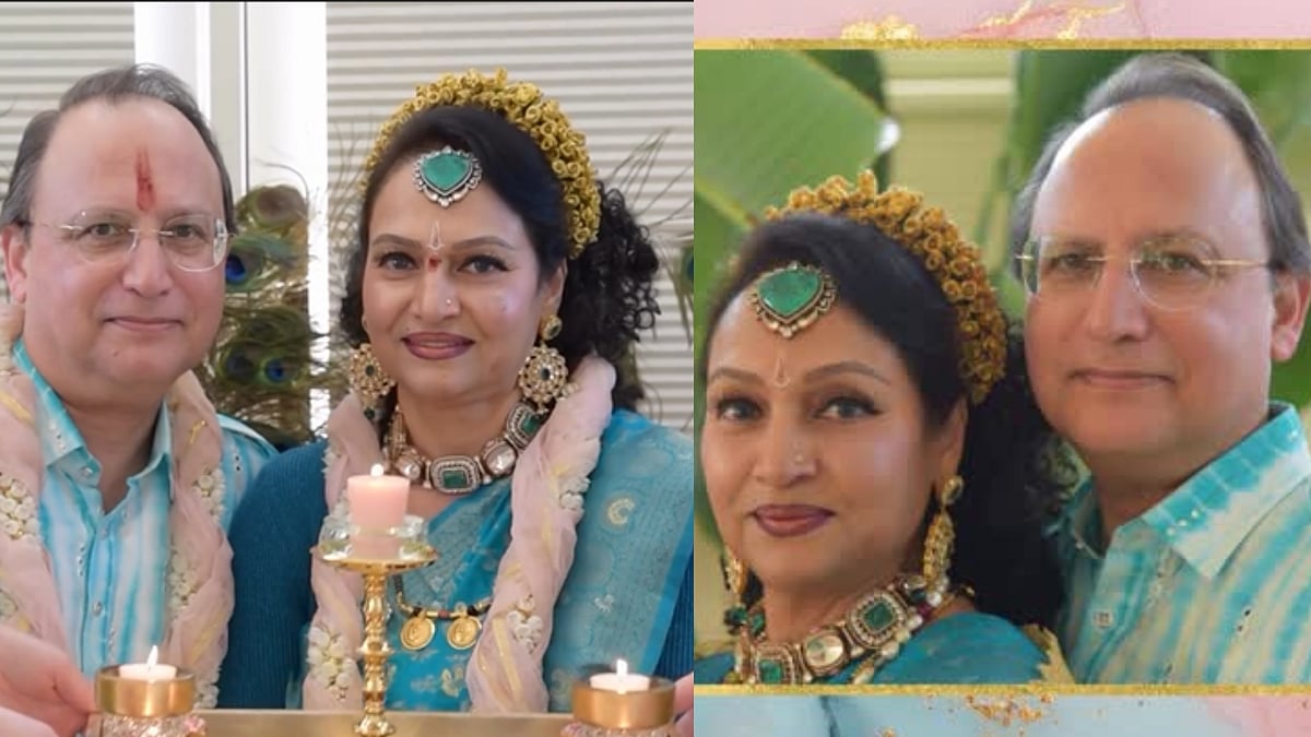 ಅಮೆರಿಕದಲ್ಲಿ ಮದುವೆ ವಾರ್ಷಿಕೋತ್ಸವ ಆಚರಿಸಿಕೊಂಡ ಜೀವನ ಚೈತ್ರ ನಟಿ ಮಾಧವಿ ದಂಪತಿ