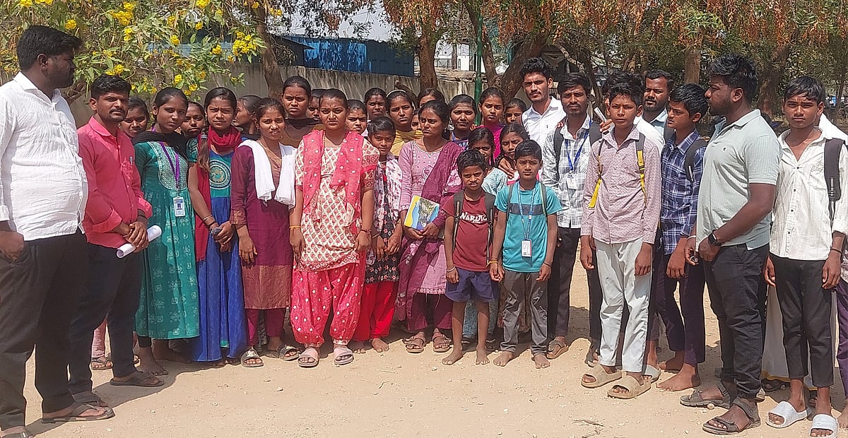 ಬಸ್ ಸಂಚಾರ ಸ್ಥಗಿತ: ವಿದ್ಯಾರ್ಥಿಗಳು ಆಕ್ರೋಶ