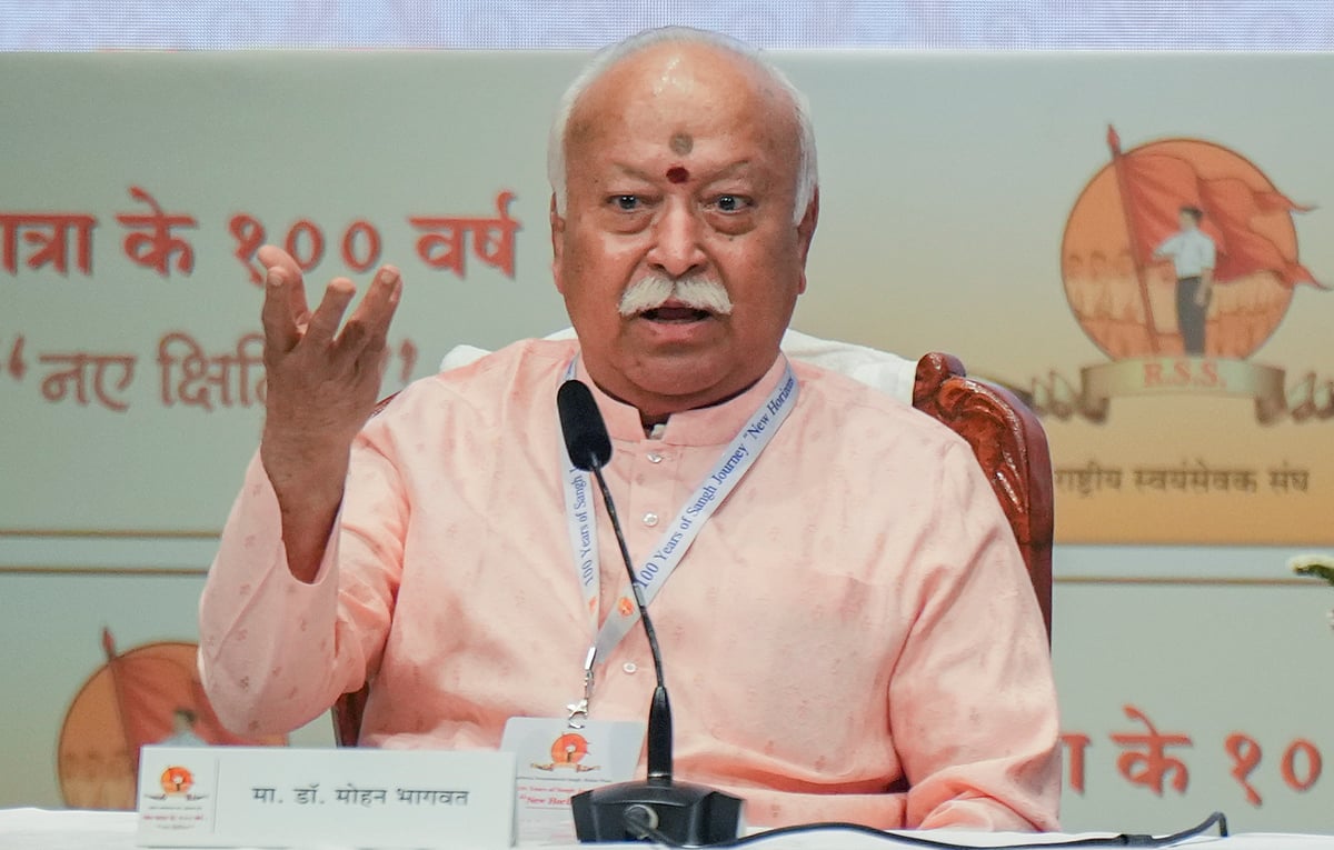 ಪ್ರತಿಭಟನೆ ಮಧ್ಯೆ ಲಖನೌ ವಿ.ವಿಗೆ ಭಾಗವತ್‌ ಭೇಟಿ