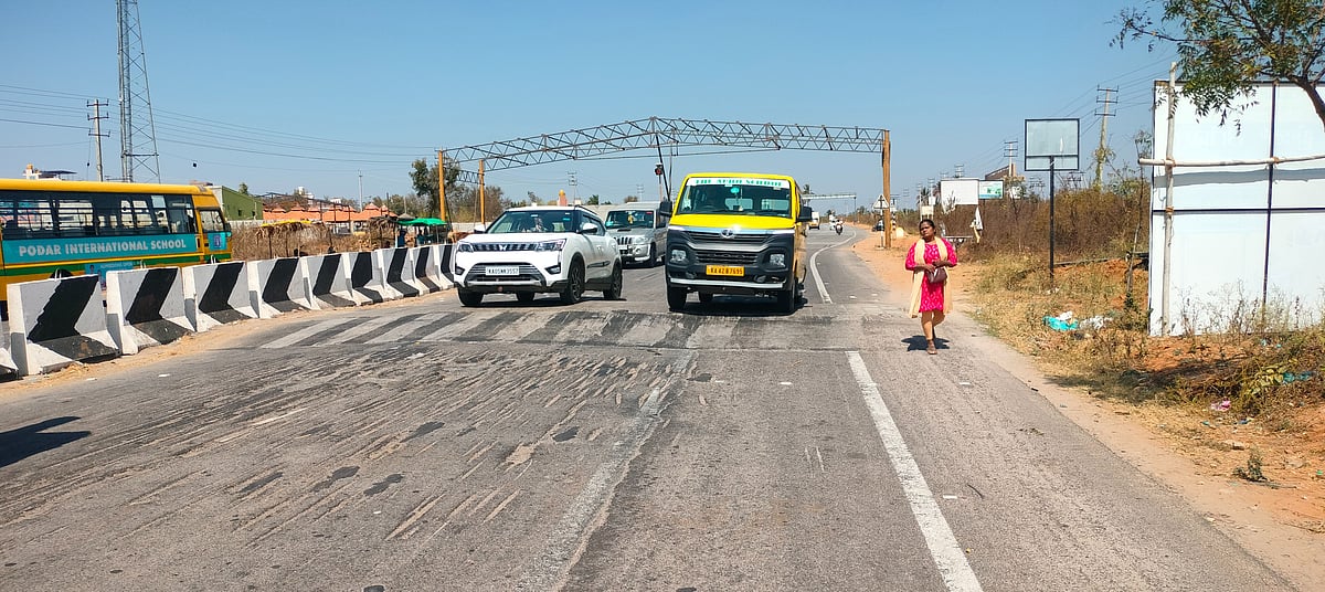 ಕನಕಪುರ | ಅವೈಜ್ಞಾನಿಕ ರಸ್ತೆ ಉಬ್ಬು: ಅಪಘಾತದ ಹಾಟ್‌ಸ್ಪಾಟ್ ತುಂಗಣಿ ಬೈಪಾಸ್