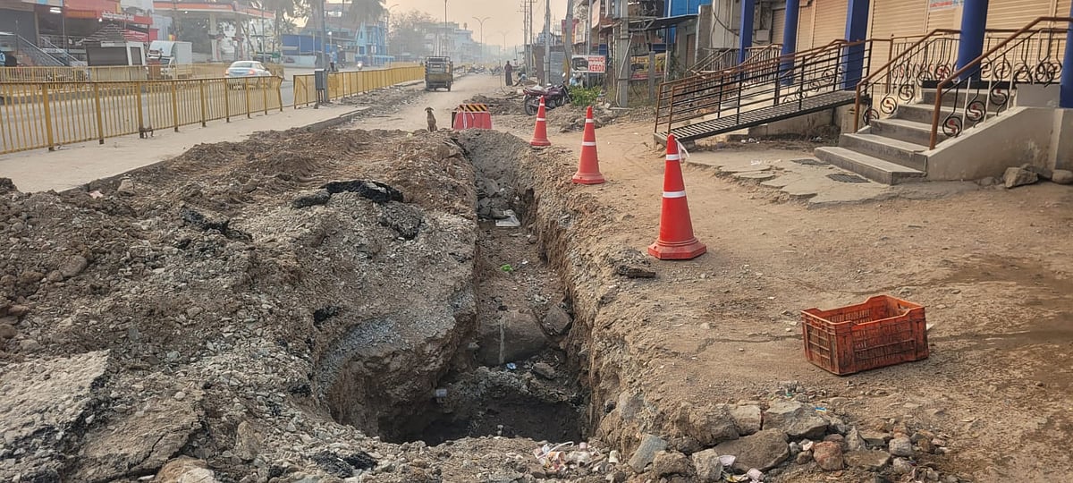 ಮಸ್ಕಿ: ಅಮೃತ ಯೋಜನೆಯ ಅರೆಬರೆ ಕಾಮಗಾರಿಗೆ ಬೇಸತ್ತ ಜನ