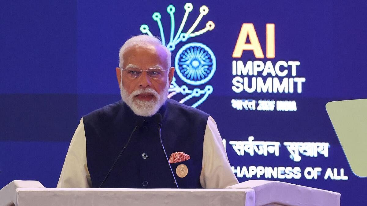 ಕೃತಕ ಬುದ್ಧಿಮತ್ತೆಗಾಗಿ ‘ಮಾನವ್‌ ವಿಷನ್‌’: ಐದು ಪ್ರಮುಖ  ತತ್ವ ವಿವರಿಸಿದ ಮೋದಿ