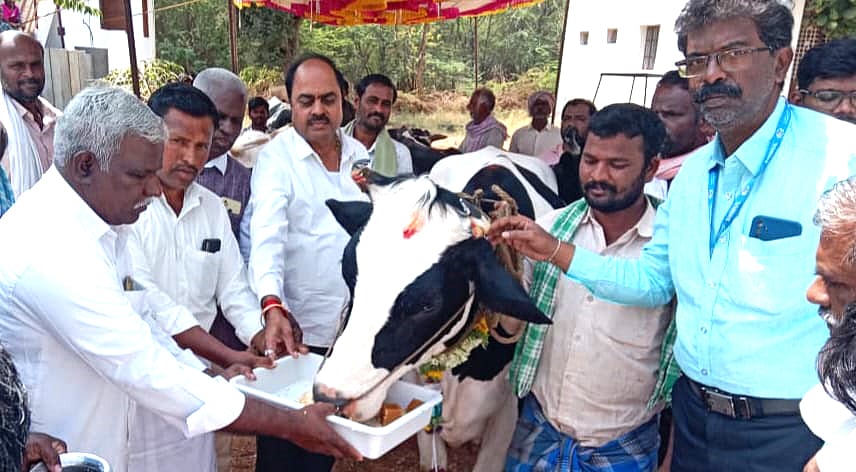ಹೈನುಗಾರಿಕೆಯಿಂದ ಆರ್ಥಿಕ ಅಭಿವೃದ್ಧಿ: ಸಂಜೀವಮೂರ್ತಿ 