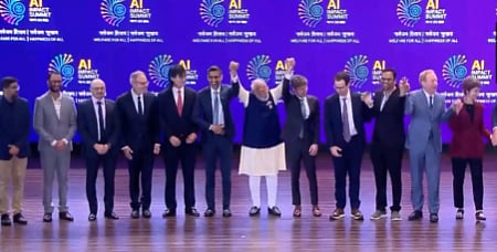 AI summit |  ಪ್ರಧಾನಿ ಮೋದಿ ಏಕಾಏಕಿ ಕೈ ಎತ್ತಿದಾಗ ಗೊಂದಲಕ್ಕೊಳಗಾದೆ: ಆಲ್ಟ್‌ಮನ್