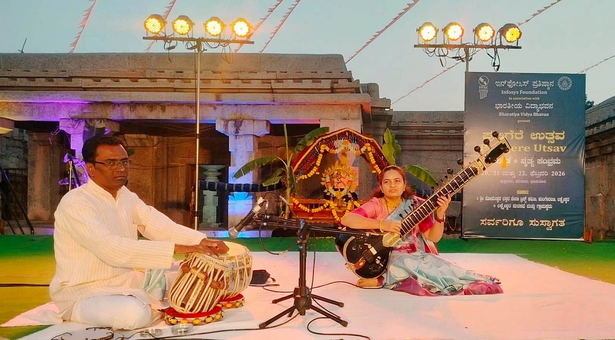 ಪುಲಿಗೆರೆ ಉತ್ಸವ: ಮನಸೂರೆಗೊಂಡ ಸಿತಾರ್ ವಾದನ