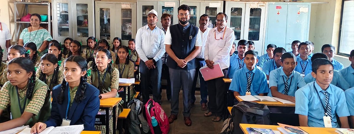 ಎಸ್.ಎಸ್.ಎಲ್.ಸಿ. ಪರೀಕ್ಷೆ ಧೈರ್ಯದಿಂದ ಎದುರಿಸಿ: ಸಿಇಒ ರಾಹುಲ್ ಶಿಂಧೆ 