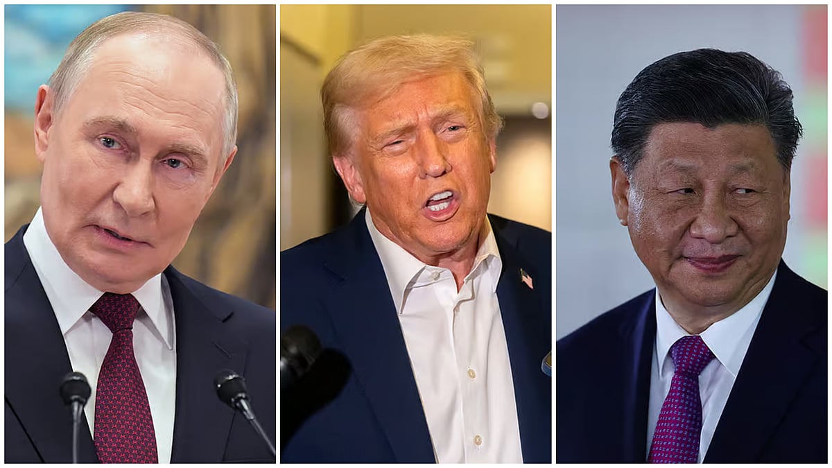 ಗಾಜಾ ಶಾಂತಿ ಮಂಡಳಿಯಲ್ಲಿ ಚೀನಾ, ರಷ್ಯಾ ಇರಬೇಕಿತ್ತು: ಡೊನಾಲ್ಡ್‌ ಟ್ರಂಪ್‌