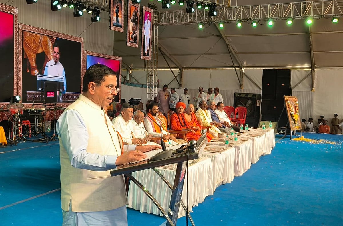 ಸನಾತನ ಧರ್ಮದಲ್ಲಿ  ಅಸ್ಪೃಶ್ಯತೆ  ಇರಲಿಲ್ಲ: ಕೇಂದ್ರ ಸಚಿವ ಪ್ರಲ್ಹಾದ್ ‌ಜೋಶಿ