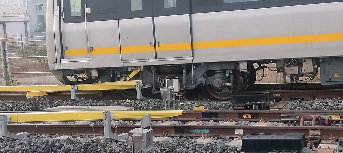 ಹೆಬ್ಬಗೋಡಿ ಡಿಪೊದಲ್ಲಿ ಹಳಿ ತಪ್ಪಿದ್ದ ಮೆಟ್ರೊ ರೈಲು: ಸಮಿತಿ ರಚನೆ