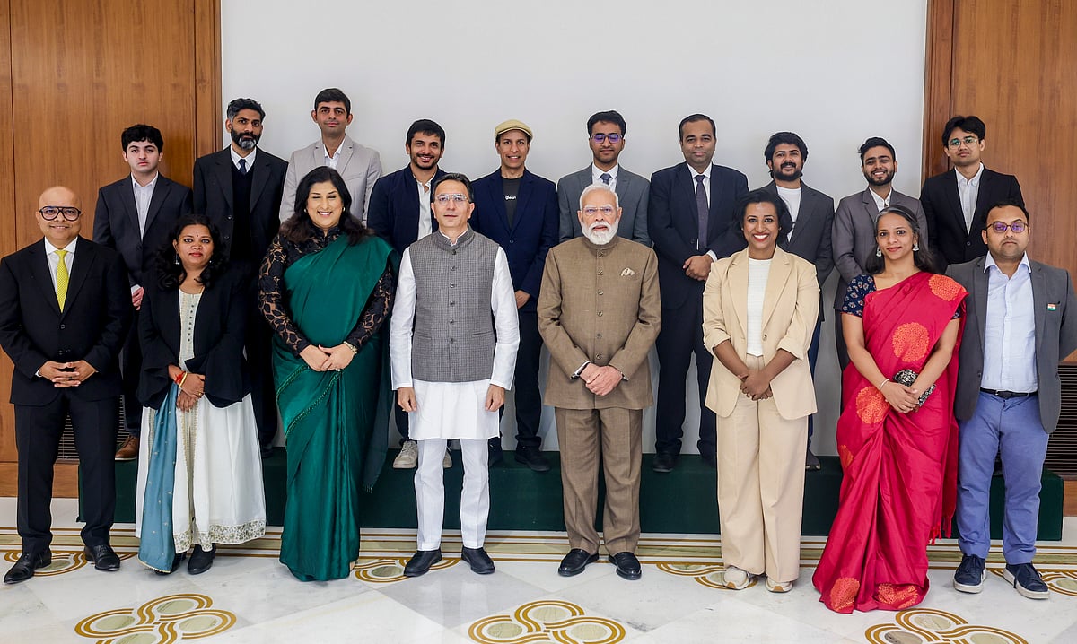 ಎ.ಐ ಅಭಿವೃದ್ಧಿ: ನವೋದ್ಯಮಗಳ ಸಿಇಒಗಳ ಜೊತೆ ಮೋದಿ ಚರ್ಚೆ