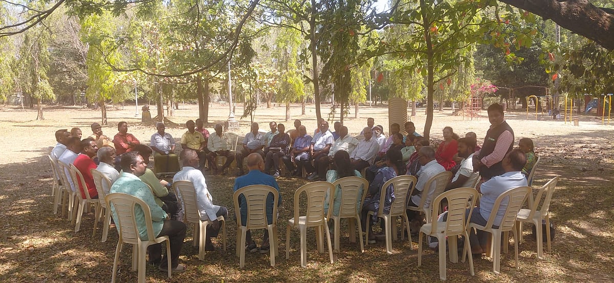 ಶಿವಮೊಗ್ಗ: ಸುಸಜ್ಜಿತ ರಂಗಮಂದಿರ ನಿರ್ಮಿಸಲು ಒತ್ತಾಯ