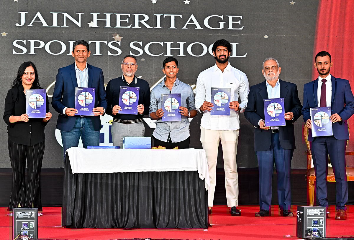 ಜೈನ್ ಹೆರಿಟೇಜ್ ಸ್ಪೋರ್ಟ್ಸ್ ಸ್ಕೂಲ್‌ಗೆ ಚಾಲನೆ