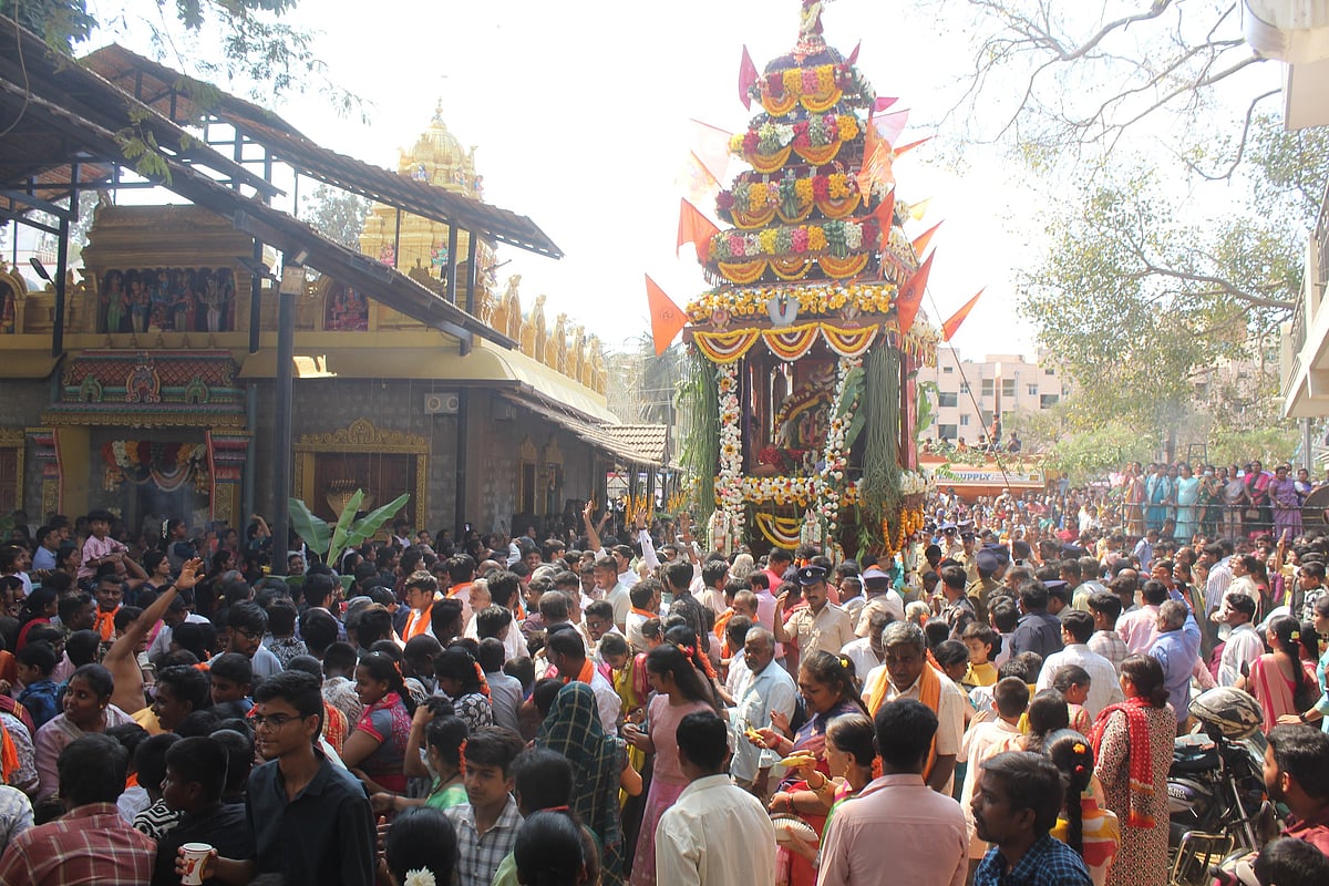 ಆನೇಕಲ್ ಕಿತ್ತಗಾನಹಳ್ಳಿ ಶ್ರೀನಿವಾಸ ರಥೋತ್ಸವ