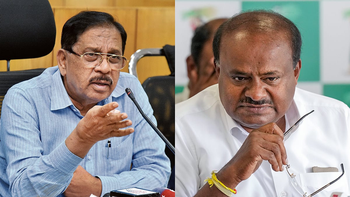 ಎಚ್.ಡಿ. ಕುಮಾರಸ್ವಾಮಿ–ಪರಮೇಶ್ವರ ರಹಸ್ಯ ಚರ್ಚೆ: ರಾಜಕೀಯ ವಲಯದಲ್ಲಿ ತೀವ್ರ ಕುತೂಹಲ