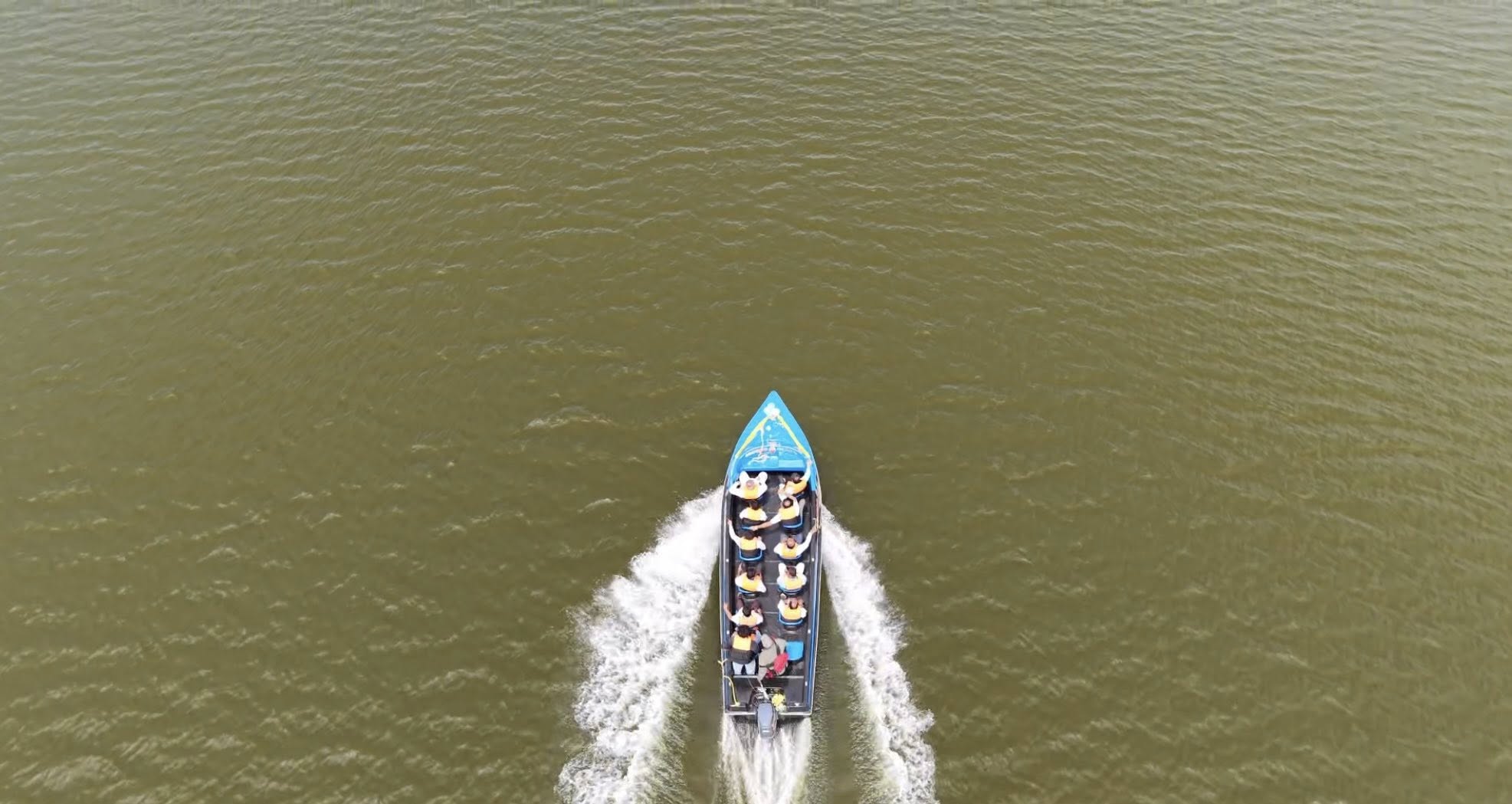 ನಲ್ಲಿಗುಡ್ಡೆ ಕೆರೆಯಲ್ಲಿ ಬೋಟಿಂಗ್ ದೃಶ್ಯ
