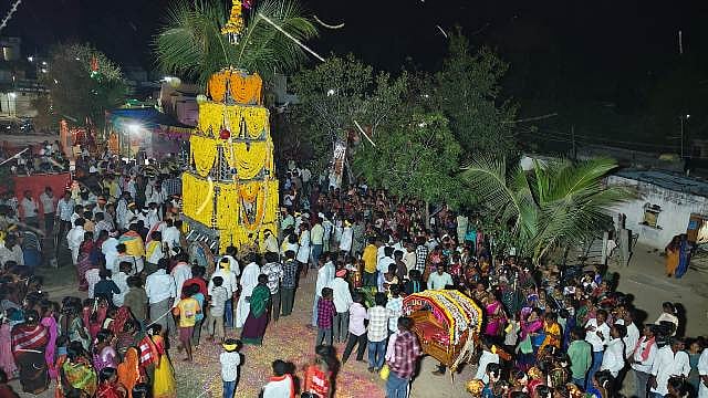 ಮಾಚನೂರ: ಮರಗಮ್ಮದೇವಿಯ ಭವ್ಯ ರಥೋತ್ಸವ
