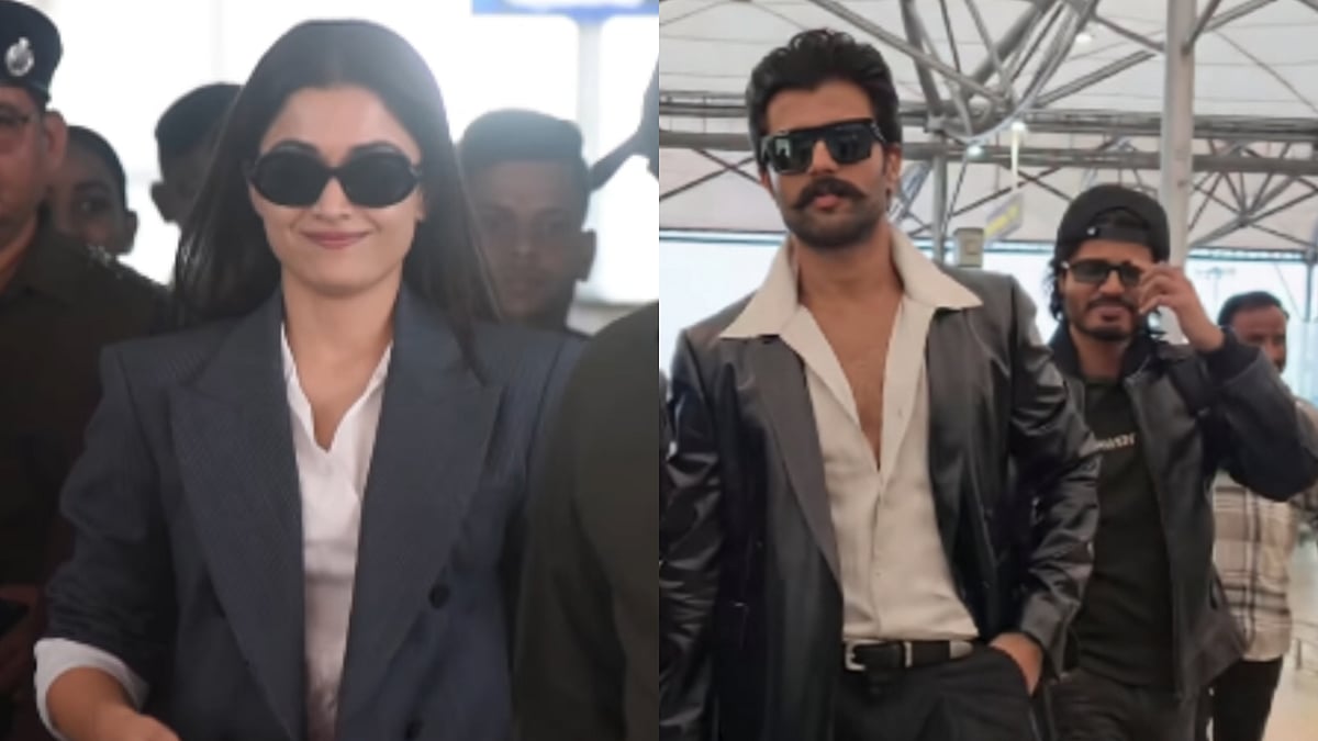 ವಿವಾಹಪೂರ್ವ ಸಂಭ್ರಮದಲ್ಲಿ ರಶ್ಮಿಕಾ–ವಿಜಯ್; ಮೋಜುಮಸ್ತಿಯಲ್ಲಿ ತಾರಾ ಜೋಡಿ