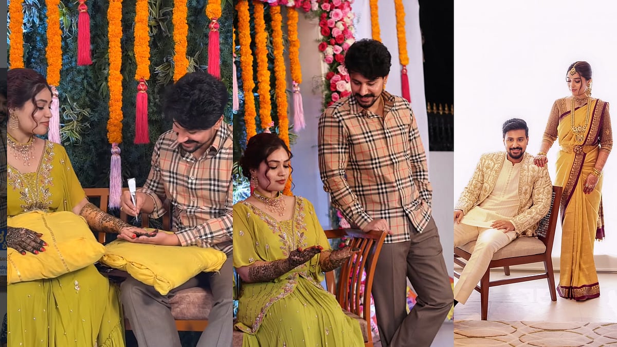 ವಿವಾಹ ಸಂಭ್ರಮದಲ್ಲಿ ‘ಗತ ವೈಭವ’ದ ನಟ ದುಷ್ಯಂತ್: ಚಿತ್ರಗಳಲ್ಲಿ ನೋಡಿ