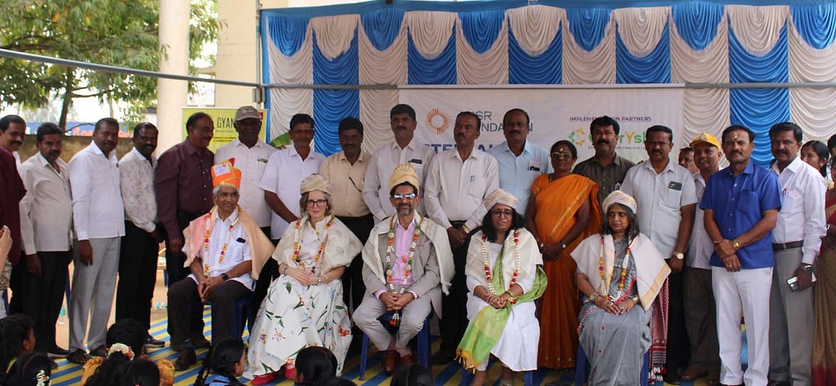 ದೊಡ್ಡಬಳ್ಳಾಪುರ: ಕಂಟನಕುಂಟೆ ಸರ್ಕಾರಿ ಶಾಲೆಯಲ್ಲಿ ಎ.ಐ ಪ್ರಯೋಗಾಲಯ