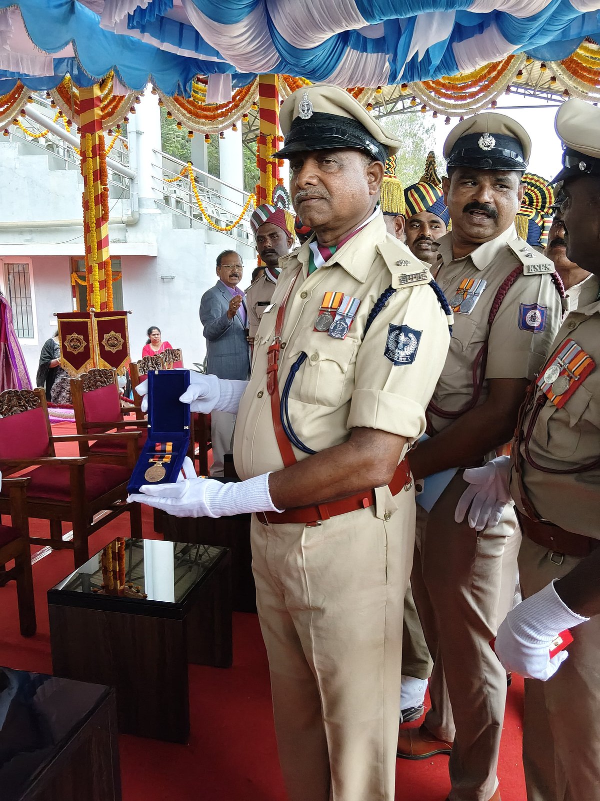 ಹೊನ್ನಾಳಿ | ಕೆ. ನಾಗರಾಜಪ್ಪಗೆ ಮುಖ್ಯಮಂತ್ರಿಗಳ ಚಿನ್ನದ ಪದಕ