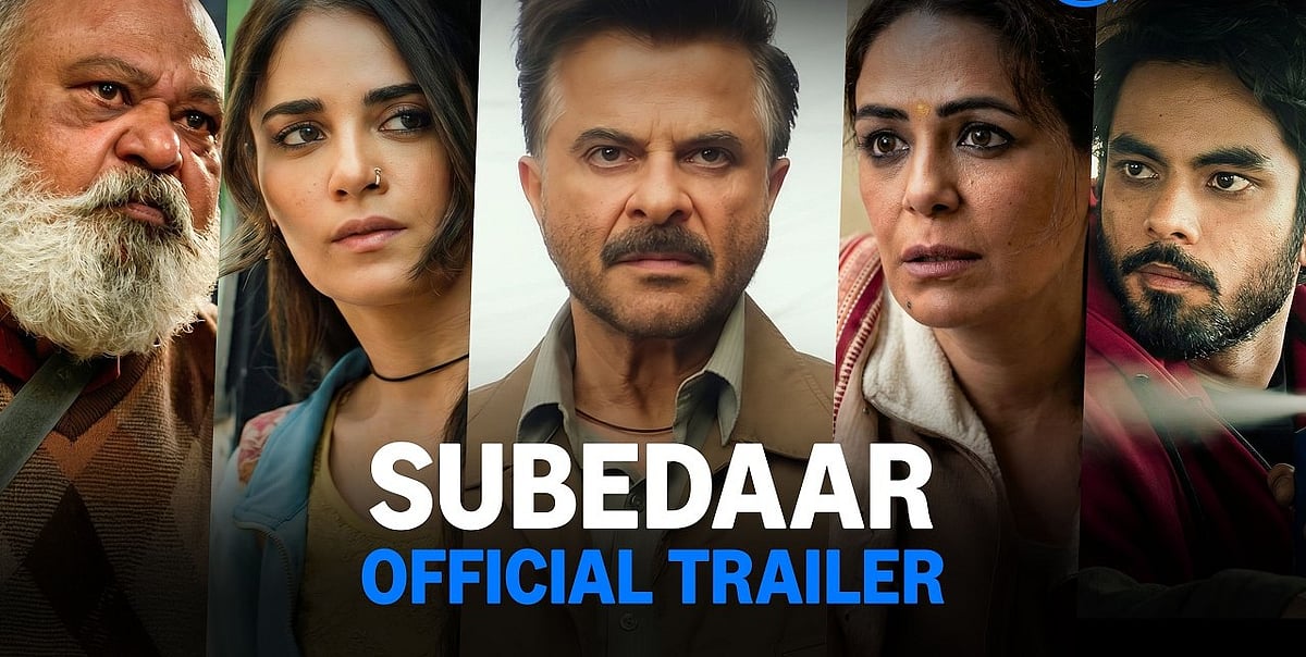 ಅನಿಲ್ ಕಪೂರ್, ಖುಷ್ಬೂ ನಟನೆಯ ಸುಬೇದರ್ ಚಿತ್ರದ ಟ್ರೇಲರ್ ಬಿಡುಗಡೆ