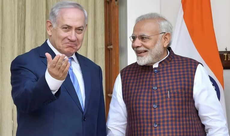 ಬೆಂಜಮಿನ್ ನೆತನ್ಯಾಹು ಮತ್ತು ನರೇಂದ್ರ ಮೋದಿ