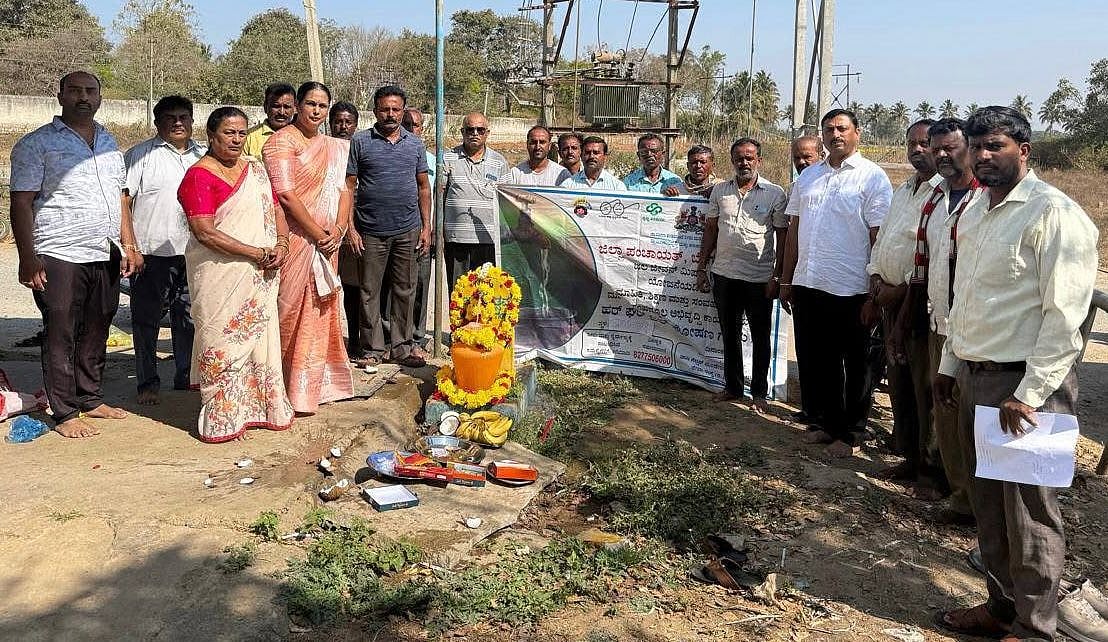 ಆನೇಕಲ್ ನಾಯನಹಳ್ಳಿ: ನೀರು ಸರಬರಾಜಿಗೆ ಚಾಲನೆ