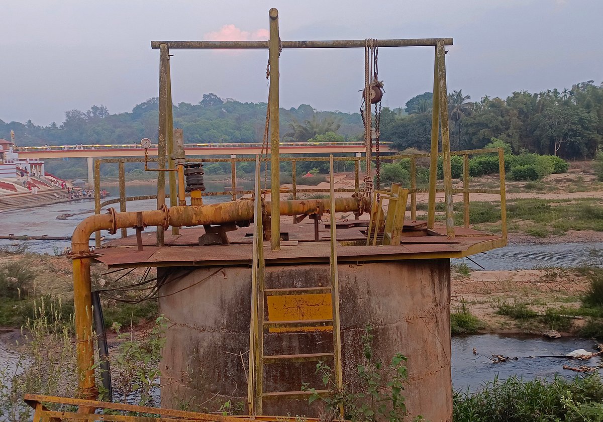 ಶೃಂಗೇರಿ: ತುಂಗಾ ನದಿ– ತಾಂತ್ರಿಕ ಸಮಸ್ಯೆ ಸರಿಪಡಿಸಿದರೆ ನೀರಿಗಿಲ್ಲ ಕೊರತೆ