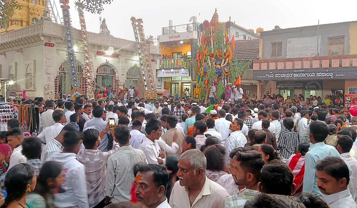 ಬಾಗಲಕೋಟೆ: ಸಂಭ್ರಮದ ಸಸಾಲಟ್ಟಿ ಶಿವಲಿಂಗೇಶ್ವರ ರಥೋತ್ಸವ