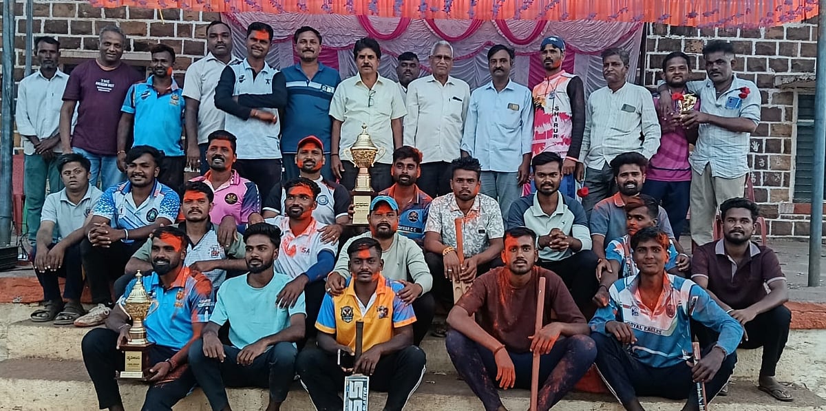 ಕ್ರಿಕೆಟ್ ಪಂದ್ಯಾವಳಿ: ಬಿ.ಆರ್. ಸರ್ಕಾರ ತಂಡ ಚಾಂಪಿಯನ್