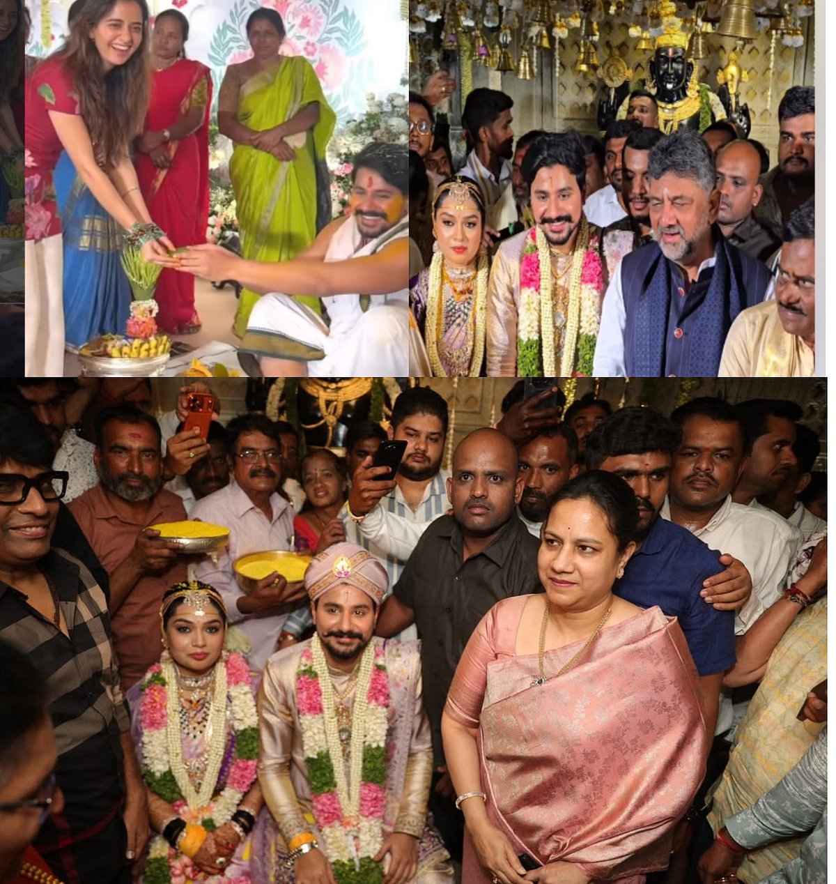 ಗತವೈಭವ ಚಿತ್ರದ ನಟ ದುಷ್ಯಂತ್ ವಿವಾಹಕ್ಕೆ ಗಣ್ಯರಿಂದ ಶುಭಹಾರೈಕೆ